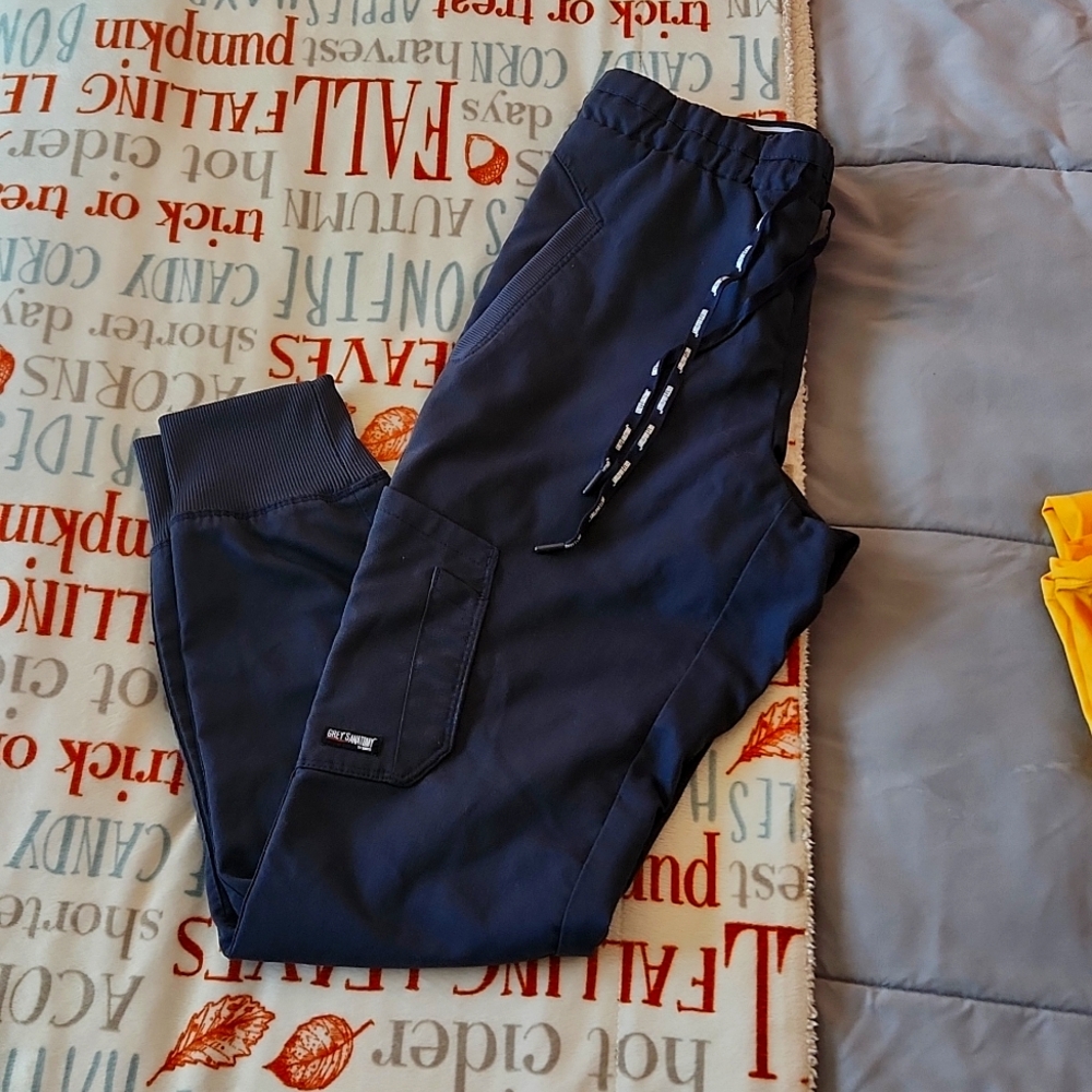 Grey's anatomy high wasit jogger scrub pants